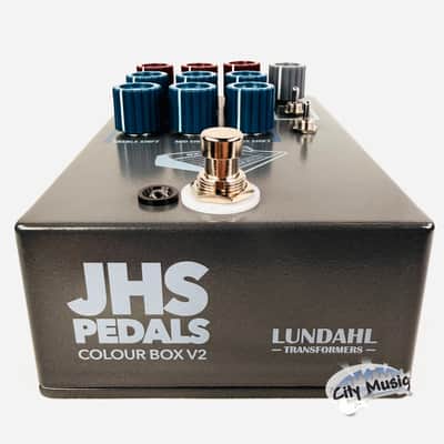 Used JHS Colour Box V2 10th Anniversary Preamp Guitar Effects Pedal ♫ image 6