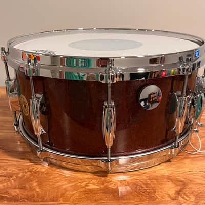 Gretsch USA Custom Snare 6.5x14 - Burgundy Sparkle image 2