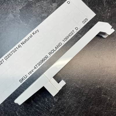 ORIGINAL Roland Replacement D Key (106H027) for Juno-6/60/106, Jupiter-6/8, HS-60, SH-101, VK-09, JX-3P, HS-10/Juno-1, System 100m 184, etc image 2