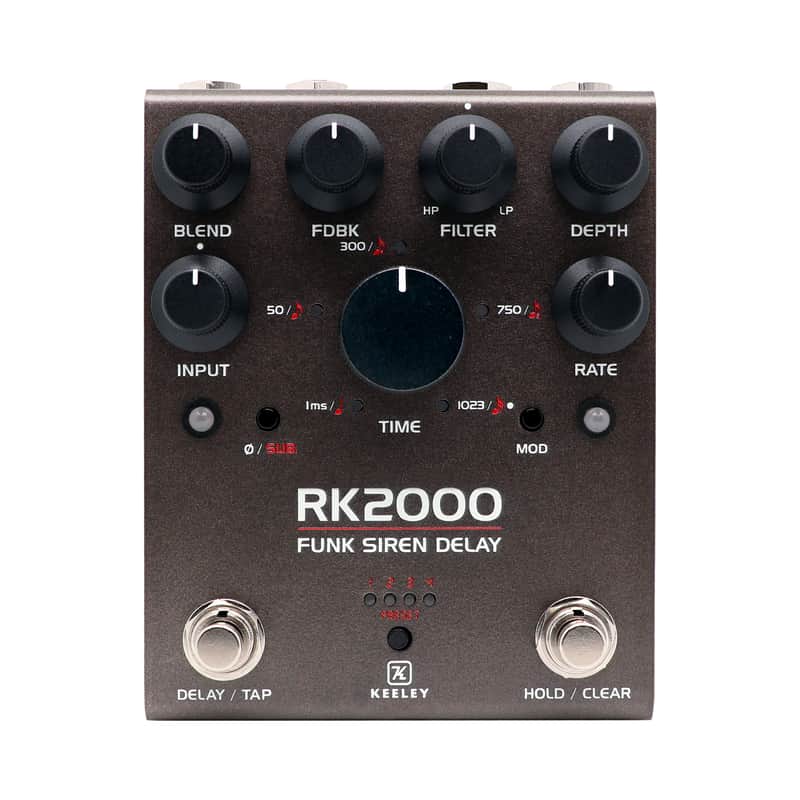 Keeley RK2000 Funk Siren Delay/Freeze Pedal image 1