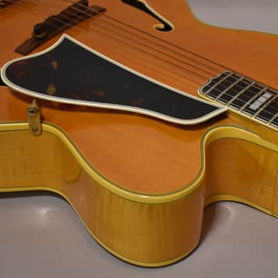 1962 Gibson L-5CN Cutaway Archtop Acoustic Guitar Natural Finish w/OHSC image 8