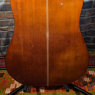 Vintage Japan 1980s Alvarez 5071 Acoustic Guitar Natural w/ OHSC image 22