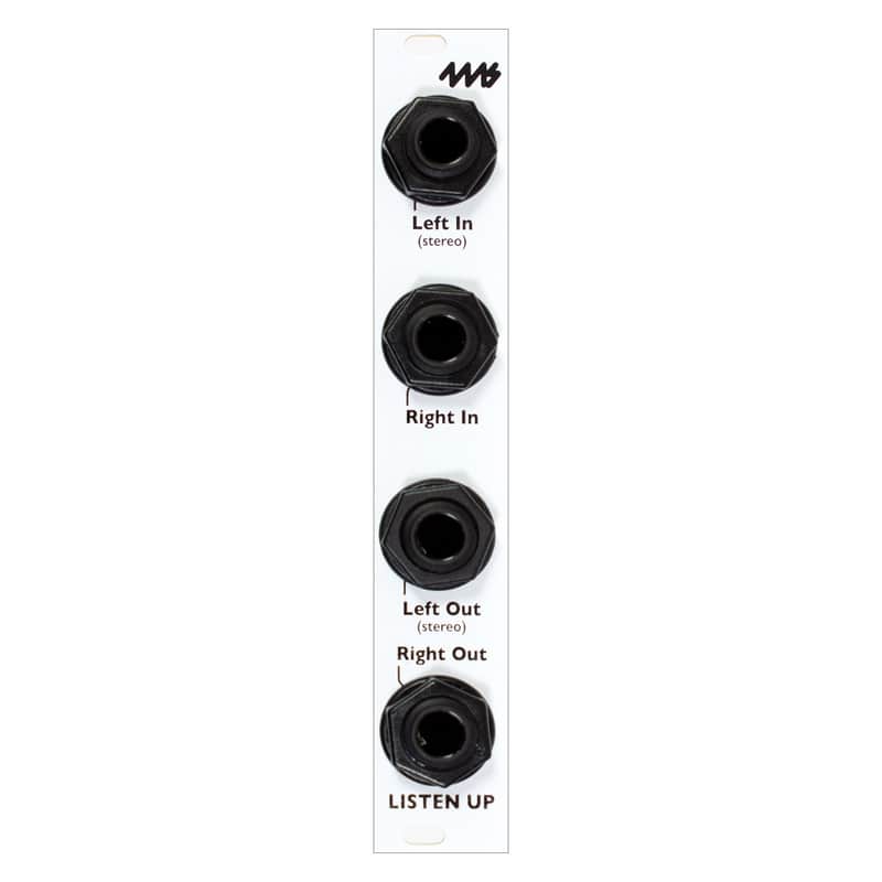 4ms Listen Up Eurorack 1/4" Jack Expander (Listen Series + WAV Recorder) image 1