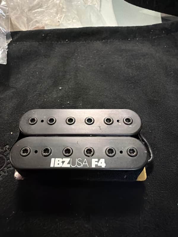 Ibanez IBZ USA F4 by dimarzio 1990 - Black image 1