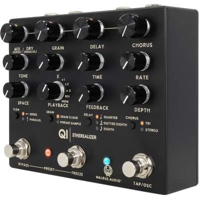 Walrus Audio Qi Etherealizer Multi-effects Pedal - Black image 3
