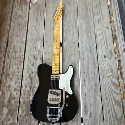Squier Vintage Modified Cabronita Telecaster with Bigsby 2014 - 2019 - Black electric, Guitar, limited edition image 2