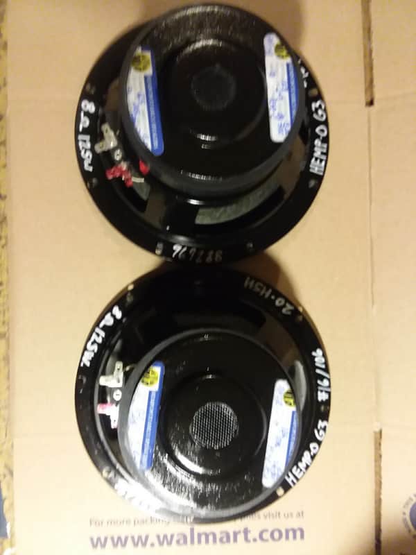 8"WOOFERS HEMP SPEAKERS HEMPOPOTAMUA PAIR ULTRA HIGH FI/PERFORMANCE FAT ROLL SIRROUND WOOFETS/SUBWOO image 1