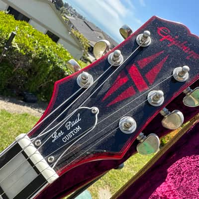 Epiphone Les Paul Custom Widow 2024 - Red Burst image 6