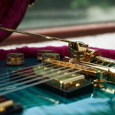 Gibson Les Paul Supreme Florentine Caribbean Blue 2014 - Caribbean Blue image 13
