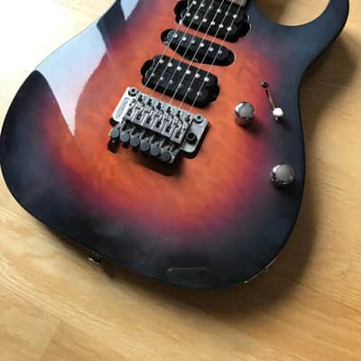 Washburn Mercury MG-104 Prototype 1992 Vintage Sunburst image 2