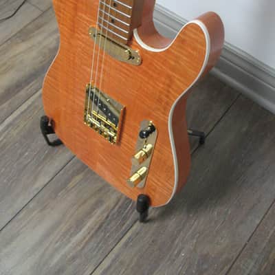 Logan Special flame maple, top bound, Swamp ash body, All nitro. 2026 - Gloss nitro finish image 4