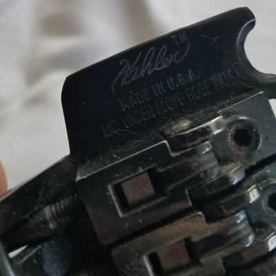 kahler steeler licensed Floyd rose tremolo 1980s/90s black MADE IN USA RARE image 2