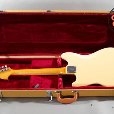 1994 Fender Japan MG69 ’69 Mustang Vintage White | MIJ | Tweed Case image 6