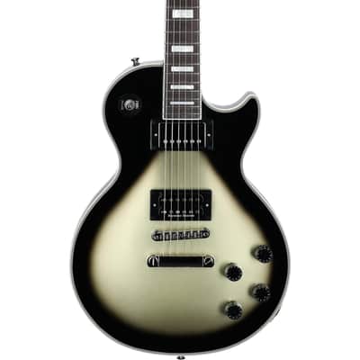 Epiphone Adam Jones 1979 Les Paul Custom Electric Guitar (with Case), Antique Silverburst, with Case image 7
