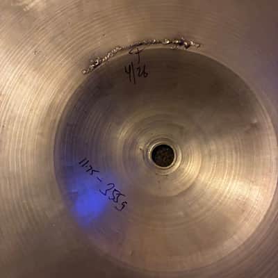Zildjian Restored 12" A. Zildjian Small Stamp Splash Cymbal 1946 - 1953 - Traditional image 3