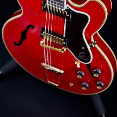 Epiphone Masterbilt Gem Archer Signature Sheraton - Cherry Red image 6