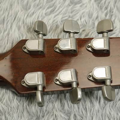 Rare Vintage 1975 made Black Label Yamaha FG-300J Black Label Acoustic Guitar Made in Japan image 16