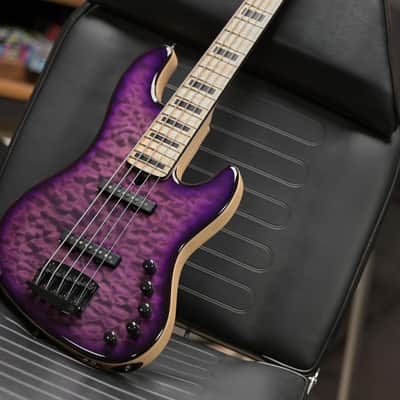 Mayones Jabba 5 Custom - Infinity Purple Gloss image 8
