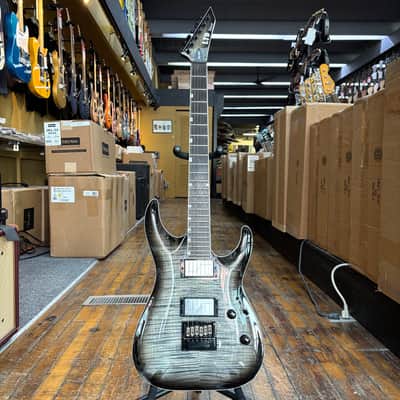 ESP LTD Korea MH-1000ET EverTune Electric Guitar 2023 Charcoal Burst w/Padded Gig Bag image 4