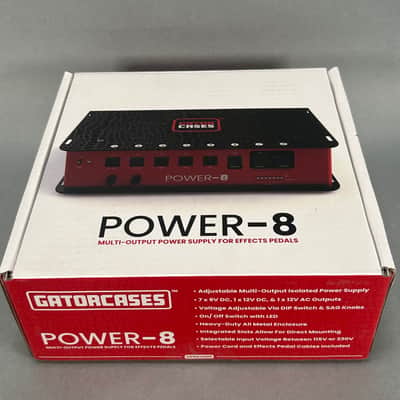 Gator GTR-PWR-8 Pedalboard Power Supply (New Open Box) image 11