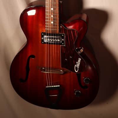 Contessa by Hohner HG16 Hollow Body Electric Guitar Made in Italy vintage 1960s with gig bag image 2