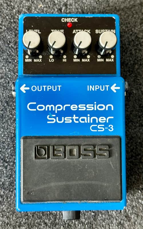 Boss CS-3 Compression Sustainer - Blue image 1