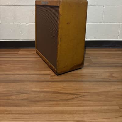 Fender Bassman 5E6-A Narrow Panel 40-Watt 4x10" Guitar Combo 1956 - Tweed - All Original! image 3