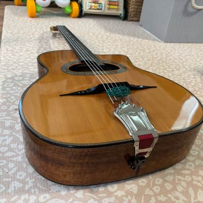 Dell Arte Grand Bouche, John Kinnard Solid Flame Koa With BigTone Pickup image 3