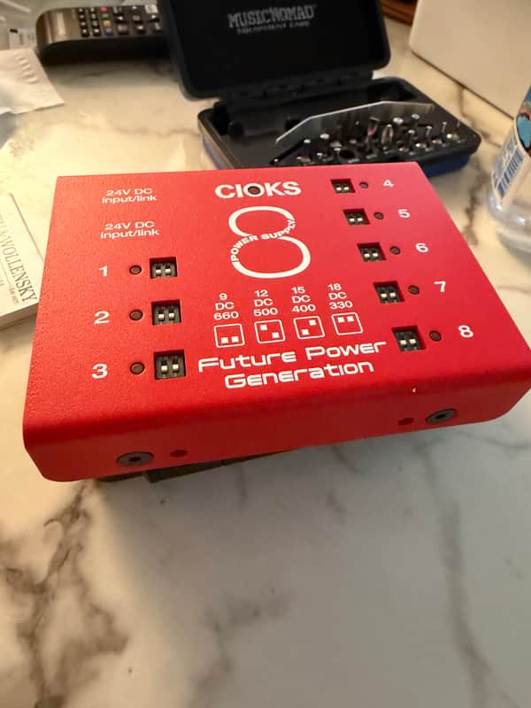 CIOKS 8 Expander Power Supply 2010s - RED GearHero Edition image 1