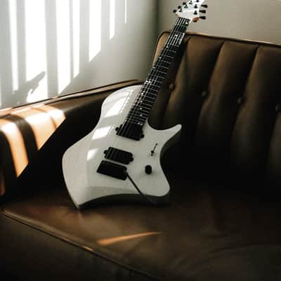 Abasi Guitars LARADA 6 MASTER SERIES SPARTAN // TUNDRA 2020 Matte Satin, White open-grain finish image 1
