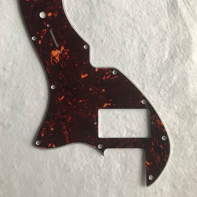 For Fender US Telecaster Thinline/Tele 69 PAF Guitar Pickguard,4 Ply Brown Tortoise image 1