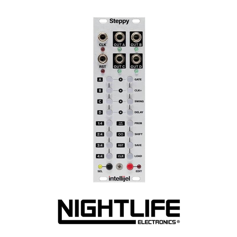 Intellijel Steppy 3U Silver image 1