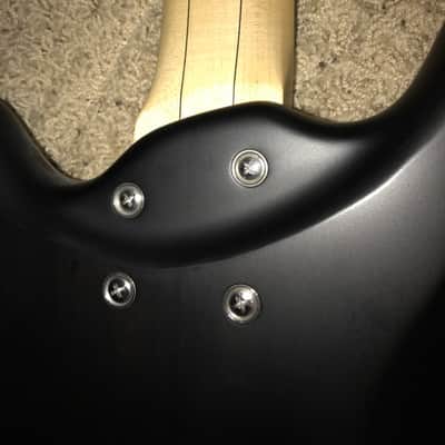Warwick RockBass Corvette Basic Passive Fretted 2013 Nirvana Black Finish Passive electronics image 10