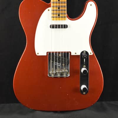 Mint Fender Custom Shop '57 Telecaster Journeyman Relic - Aged Candy Tangerine image 1
