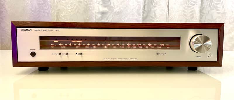 Rare Vintage Luxman T-400 AM/FM Stereo Tuner - excellent condition