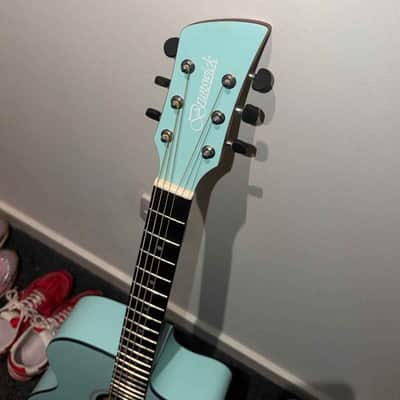 Brunswick BF100MGR Grand Auditorium Cutaway Acoustic Guitar - Mint Green image 2