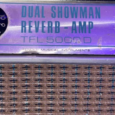 Fender Dual Showman Reverb TFL5000D image 2
