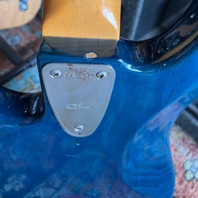 G&L El Toro 1980s  - Blue image 11