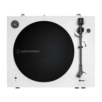 Audio Technica AT-LP3xBT Automatic Wireless Belt-Drive Turntable (White) Bundle image 4