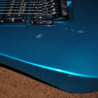 Kramer Proaxe Deluxe 1989 Metallic Blue image 6