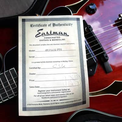 EASTMAN "LIMITED EDITION AR372CE-P90" HARDCASE, PAPERS, 2, 76 KG image 15