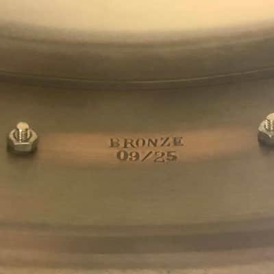 5,25" x 14" Craviotto/AK Master Bronze Snare #9/25 image 8