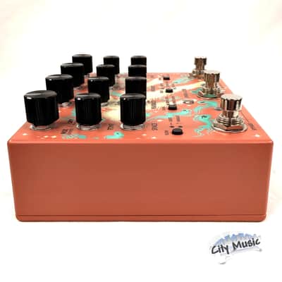 Used Walrus Audio Qi Etherealizer Multi Effects Guitar Pedal Terracotta ♫ image 4