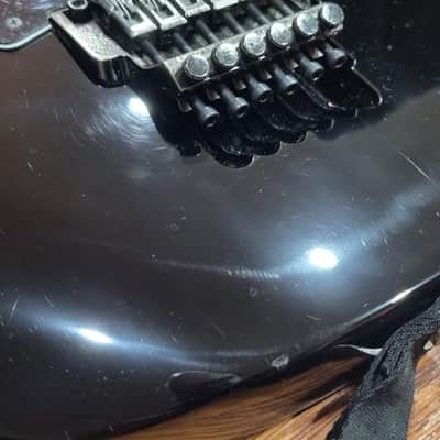 Ibanez JEM777V-BK Steve Vai Signature Vine 1990 - Black image 7