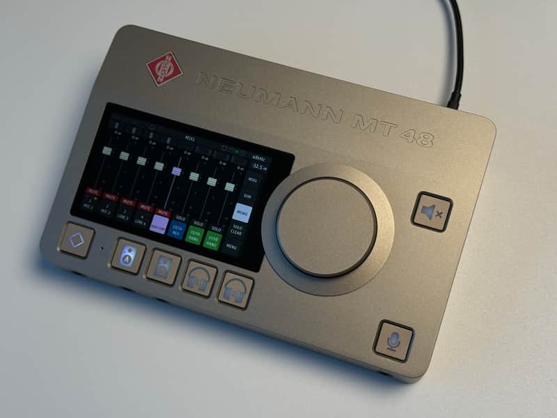 Neumann MT48 4-Channel USB-C Audio Interface 2023 - Present - Nickel image 1