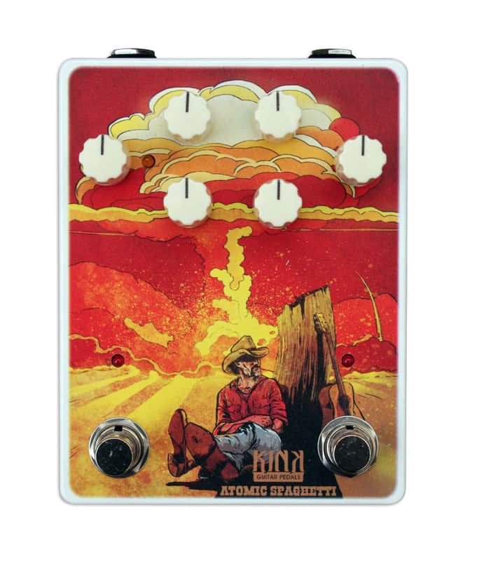 Kink Guitar Pedals Atomic Spaghetti Overdrive /Tremolo image 1
