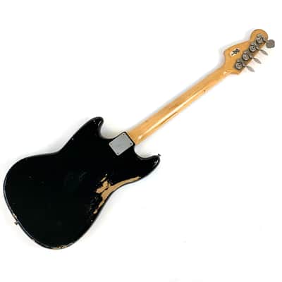 Fender Musicmaster Bass 1978 Black image 4