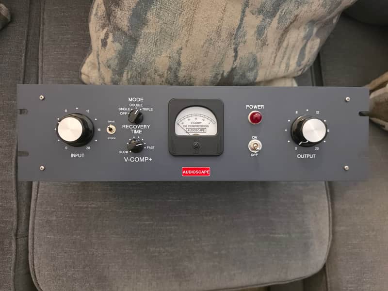 AudioScape Engineering Co. V-Comp+ Deluxe Compressor / Limiter 2021 - Gray image 1