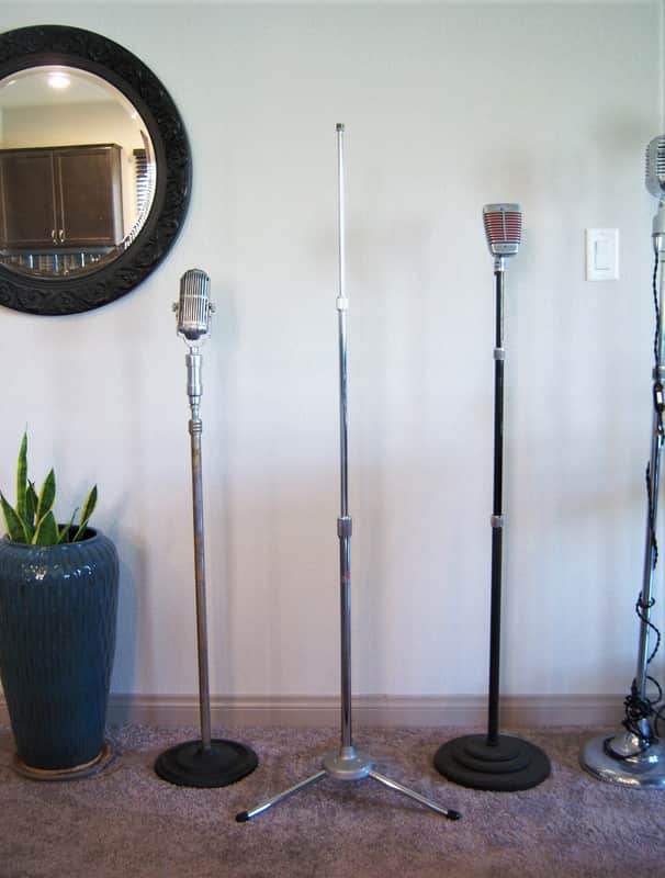 Vintage RARE 1950's Atlas CS-33 microphone floor stand Electro
