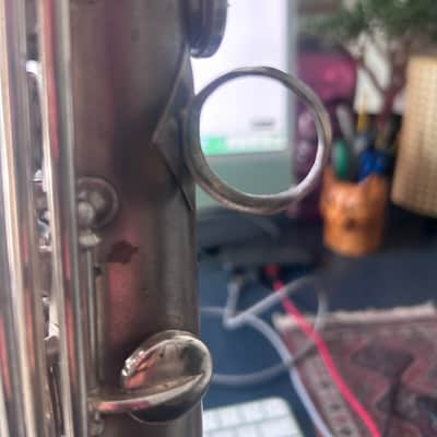 G. C. Conn New Wonder Series II 1927 Silver Immaculate silver plate . Fully serviced and regulated . Best sound image 18